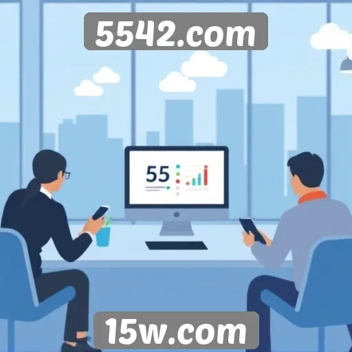 Desempenho do 5542.com em comparação com concorrentes